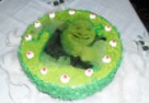 Ciasto Shrek - Zespół Szkół Gastronomiczno-Usługowych w Chorzowie