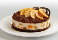 Pomarańczowo-serowy cake